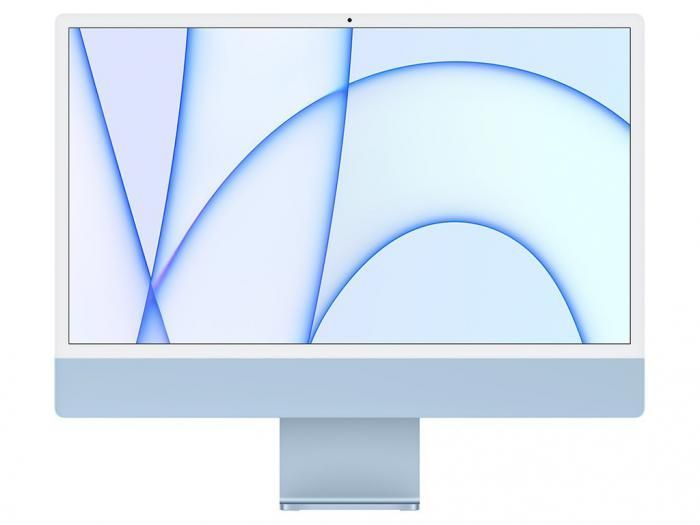 Моноблок APPLE iMac 24 Retina 4.5K (2021) Blue (Apple M1/8192Mb/512Gb/Wi-Fi/Bluetooth/Cam/24/4880x2520/Mac OS)