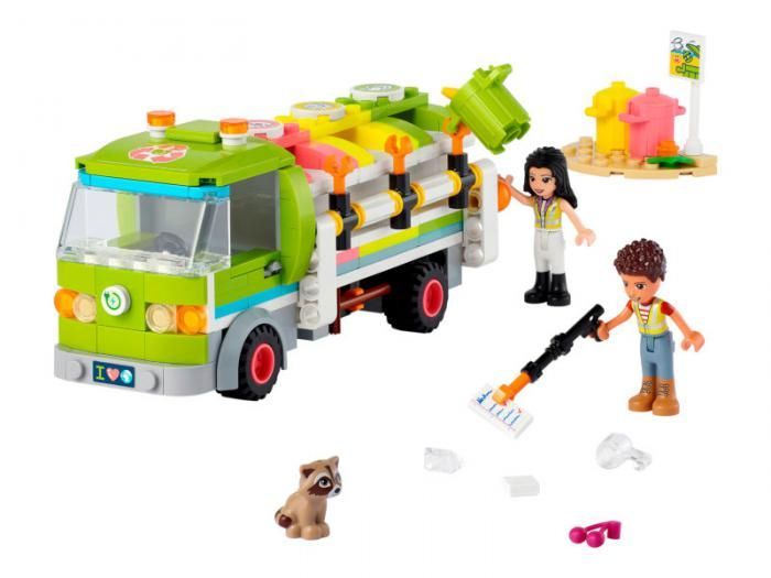 Конструктор Lego Friends Перерабатывающий грузовик 259 дет. 41712