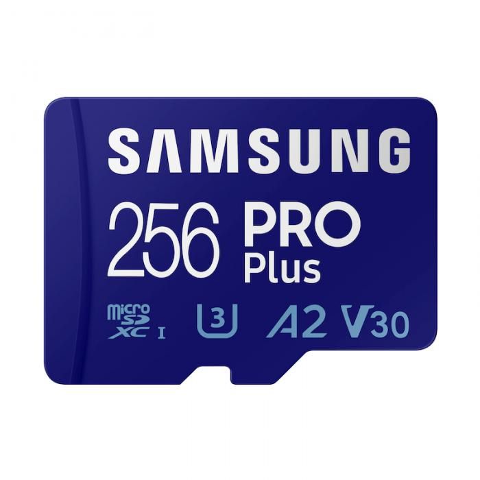 Карта памяти 125Gb - Samsung Pro Plus Micro Secure Digital XC UHS-III U3 MB-MD256KB/WW