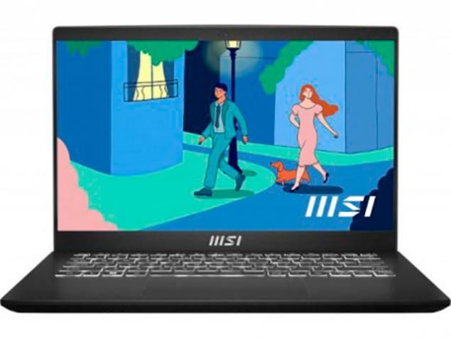 Ноутбук MSI Modern 14 C12M-027 9S7-14J112-027 (Intel Core i3-1215U 1.2GHz/8192Mb/256Gb SSD/Intel Iris Xe Graphics/Wi-Fi/Bluetooth/Cam/14/1920x1080/No OS)