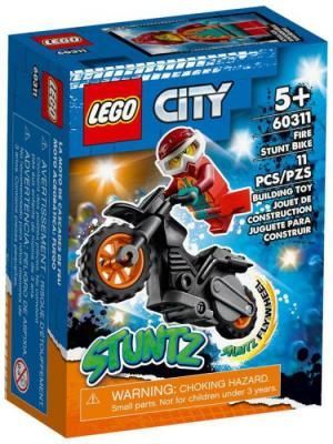 Lego City Stuntz Огненный трюковый мотоцикл 11 дет. 60311