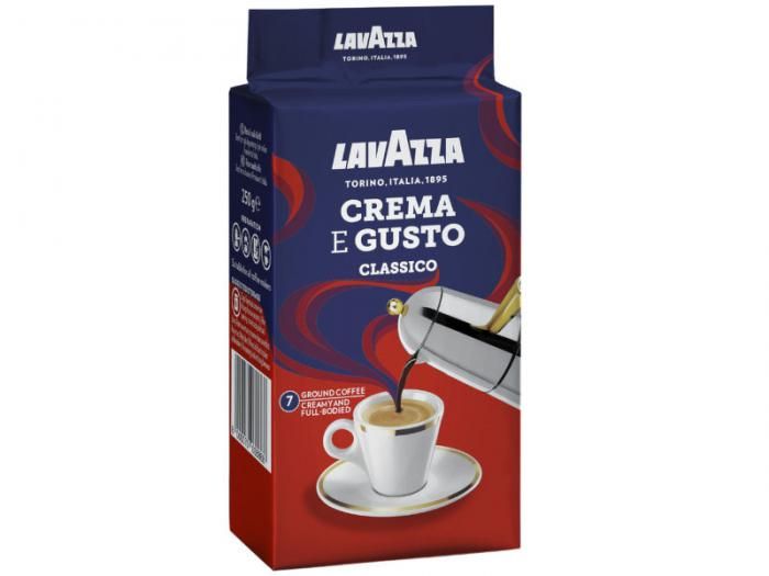 Кофе молотый Lavazza Crema e Gusto Classico в/у 250g