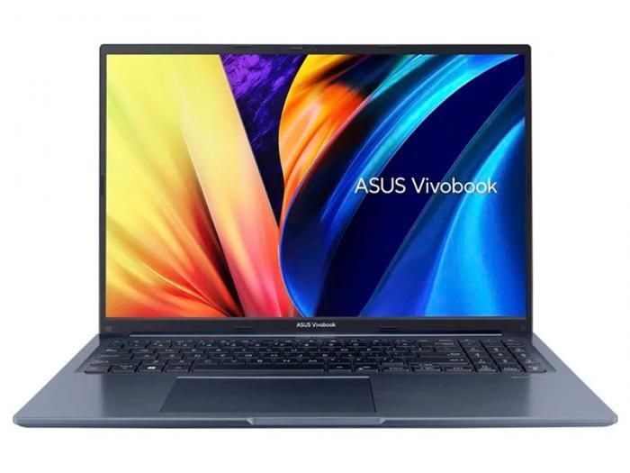 Ноутбук ASUS Vivobook 16X M1603QA-MB224 Blue 90NB0Y81-M00DD0 (AMD Ryzen 5 5600H 3.3 Ghz/16384Mb/512Gb SSD/AMD Radeon Graphics/Wi-Fi/Bluetooth/Cam/16/1920x1200/no OS)