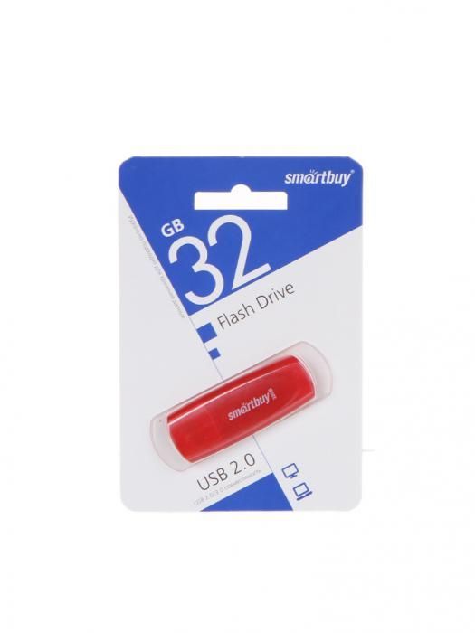 USB Flash Drive 32Gb - SmartBuy Scout Red SB032GB2SCR