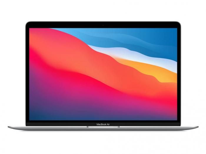 Ноутбук APPLE MacBook Air 13 (2020) (Русская / Английская раскладка клавиатуры) Silver (Apple M1/8192Mb/256Gb SSD/Wi-Fi/Bluetooth/Cam/13.3/2560x1600/Mac OS)