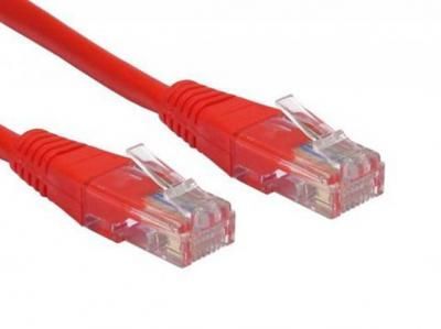 Сетевой кабель Ripo UTP cat.5e RJ45 0.5m Red 003-300019