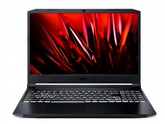 Ноутбук Acer Nitro 5 AN515-45 Black NH.QB9ER.004 (AMD Ryzen 5 5600H 3.3 GHz/8192Mb/512Gb SSD/nVidia GeForce GTX 1650 4096Mb/Wi-Fi/Bluetooth/Cam/15.6/1920x1080/no OS)
