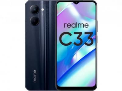 Сотовый телефон Realme C33 4/64Gb LTE Black