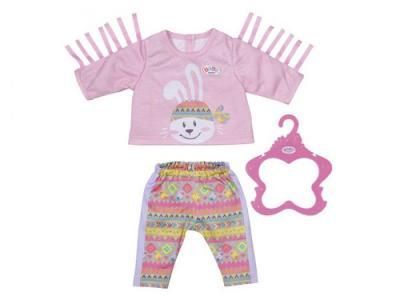 Одежда для куклы Zapf Creation Baby Born Кофточка с милым зайчиком и штанишки 830-178