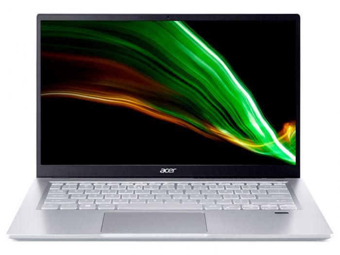 Ноутбук Acer Swift 3 SF314-43-R3QT Silver NX.AB1ER.00U (AMD Ryzen 5 5500U 2.1 GHz/8192Mb/256Gb SSD/AMD Radeon Graphics/Wi-Fi/Bluetooth/Cam/14/1920x1080/Windows 11)