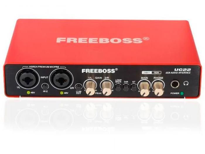 Аудиоинтерфейс Freeboss UC22