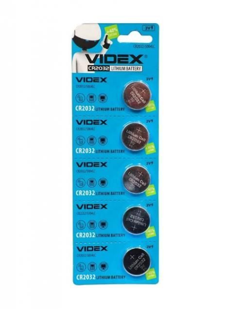 Батарейка Videx Lithium CR2032 BL-5