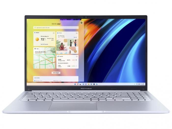 Ноутбук ASUS VivoBook X1502ZA-BQ820 Silver 90NB0VX2-M014H0 (Intel Core i3 1220P 1.1 Ghz/8192Mb/512Gb SSD/Intel UHD Graphics/Wi-Fi/Bluetooth/Cam/15.6/1920x1080/DOS)