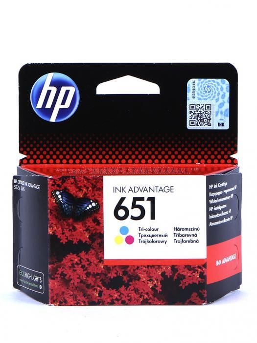 Картридж HP 651 C2P11AE Tri-colour для Deskjet Ink Advantage 5575/5645