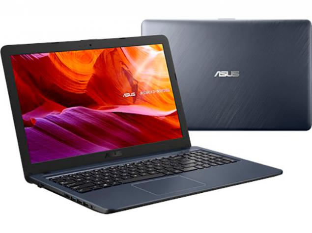 Ноутбук ASUS X543MA-DM1385W Grey 90NB0IR7-M003D0 (Intel Celeron N4020 1.1 GHz/4096Mb/128Gb SSD/Intel UHD Graphics/Wi-Fi/Bluetooth/Cam/15.6/1920x1080/Windows 11)