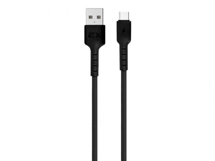 Аксессуар Exployd Easy USB - USB Type-C 2m Black EX-K-1393