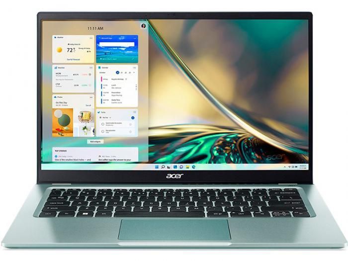 Ноутбук Acer Swift 3 SF314-512 Blue NX.K7MER.002 (Intel Core i5 1240P 1.7 Ghz/8192Mb/512Gb SSD/Intel Iris Xe Graphics/Wi-Fi/Bluetooth/Cam/14/1920x1080/Windows 11)