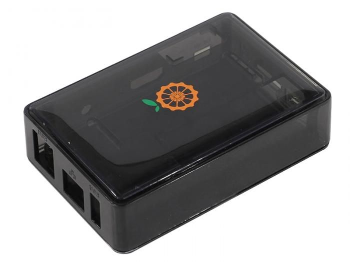 Корпус ACD Black Transparent ABS for Orange Pi PC Plus RD038