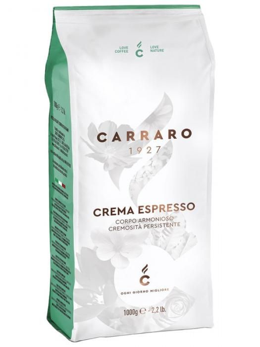 Кофе в зернах Carraro Crema Espresso 1kg 8000604001177