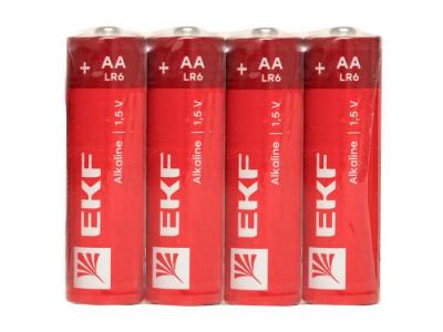 Батарейка АА - EKF (4 штуки) LR6-SR4