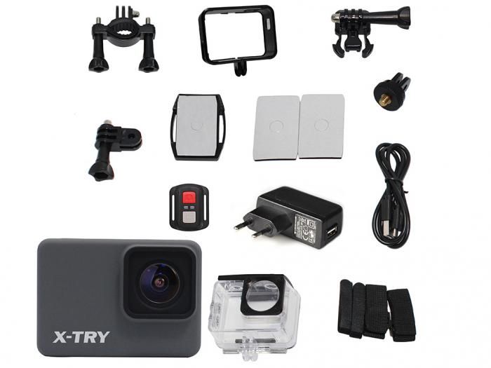 Экшн-камера X-TRY XTC262 RC Real 4K Wi-Fi Power