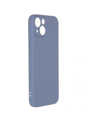 Чехол Pero для APPLE iPhone 13 Liquid Silicone Grey PCLS-0069-GR