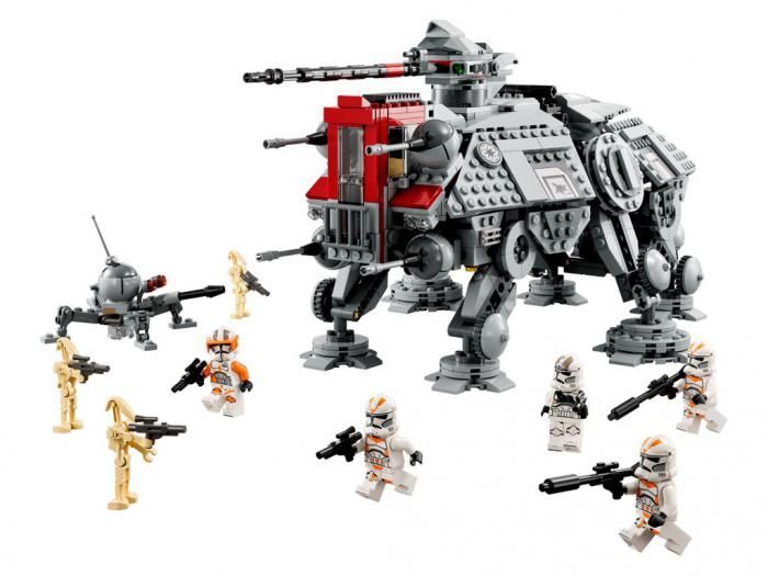 Конструктор Lego Star Wars Шагоход AT-TE 1082 дет. 75337