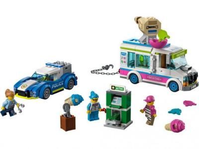 Lego City Police Погоня полиции за грузовиком с мороженым 60314