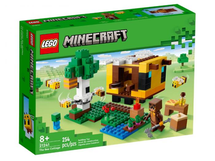 Конструктор Lego Minecraft Пчелиный коттедж 254 дет. 21241