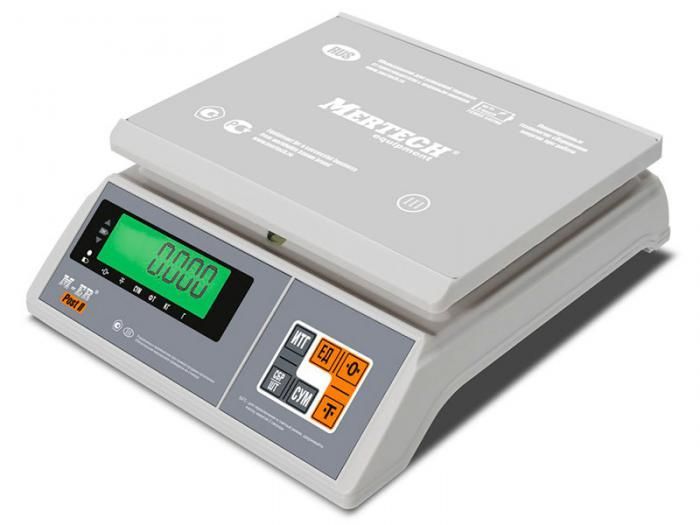 Весы Mertech M-ER 326FU-15.1 LCD без АКБ 3709