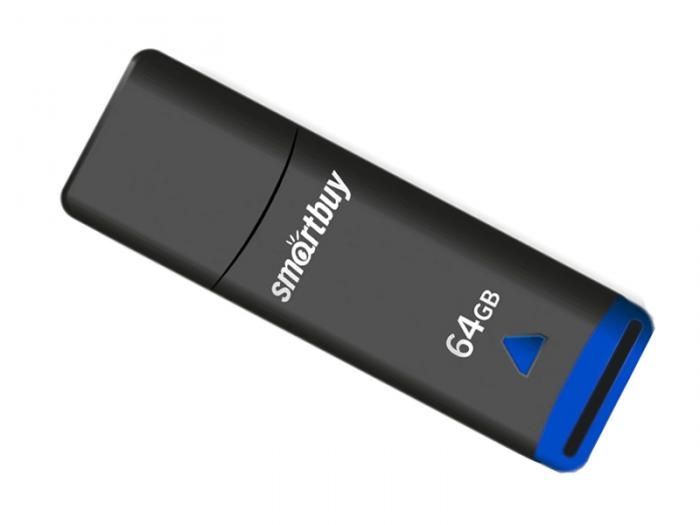USB Flash Drive 64Gb - SmartBuy Easy Black SB064GBEK